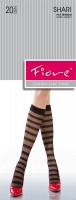 Fiore - Striped knee highs Shari 20 denier Fiore - Striped knee highs Shari 20 denier