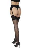 Annes - Sheer, satin-look top stockings with polka dots Annes - Sheer, satin-look top stockings with polka dots