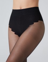 Cette Bari - Sheer tights with elegant tanga pantie Cette Bari - Sheer tights with elegant tanga pantie