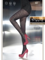 Fiore - Elegant tights with flower pattern Harita 40 DEN Fiore - Elegant tights with flower pattern Harita 40 DEN