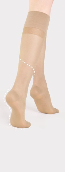 Fiore Travel Firm 20 - Support knee highs with graduated compression