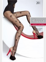 Fiore - Elegant floral pattern tights Collina 20 DEN Fiore - Elegant floral pattern tights Collina 20 DEN